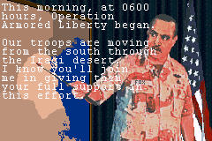 Operation Armored Liberty screenshot 4 for GameBoy Advance
